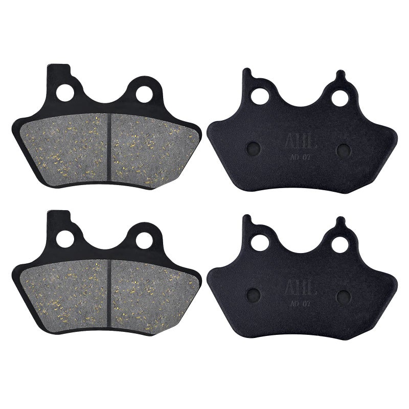 AHL Semi-metallic Front & Rear Brake Pads Set for Softail FLSTCI/FLSTC Heritage Classic/i 2000-2007 - Image 2